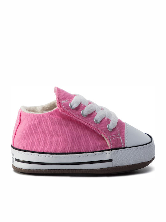 Converse Baby Sneakers Pink Star Cribster Canvas