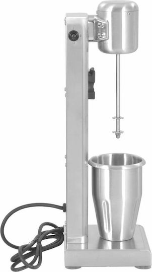 vidaXL Kaffeefrother Tischplatte 80W mit 2 Geschwindigkeiten Inox