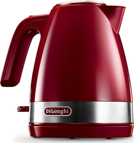 De'Longhi Active Line Fierbător 1lt 2000W Roșu