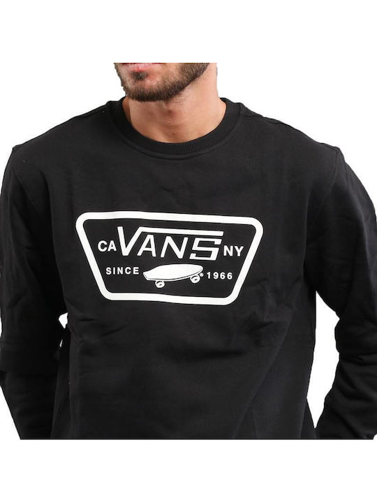 Full Patch Crew Sweatshirt Schwarz