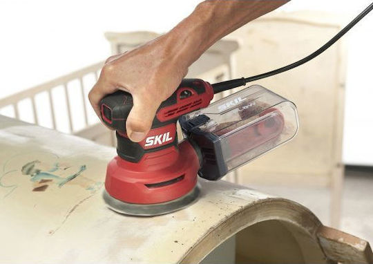 Skil 7471 AA Electric Eccentric Sander 125mm Electric 300W with Speed Control and with Suction System SR1E7471AA