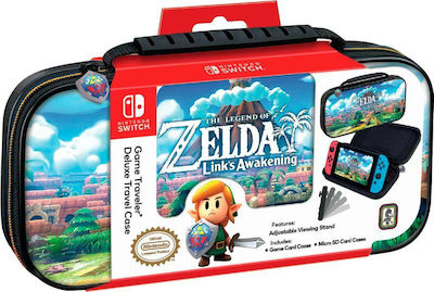 Bigben Interactive Deluxe Travel Case Zelda Link's Awakening за конзола Превключвател Черен