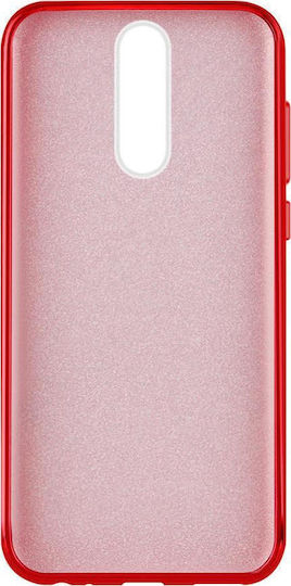 Shining Back Cover Silicone Red (Huawei Mate 10 Lite)