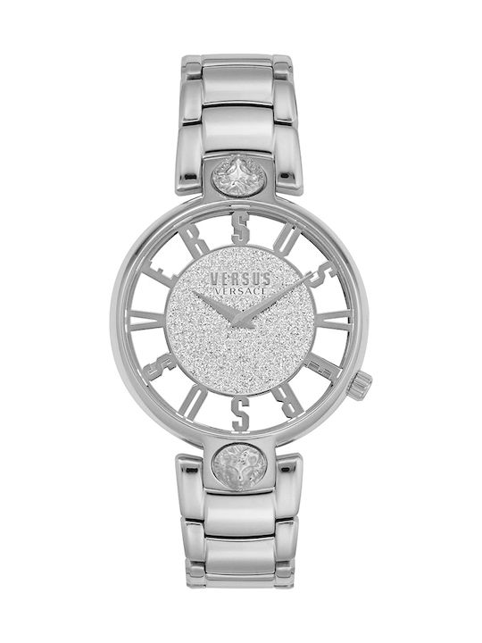 Versace Kirstenhof Crystals Women's Watch with White Metal Bracelet