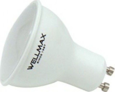 Wellmax LED Bulb 7W for Socket GU10 and Shape MR16 Cool White 560lm