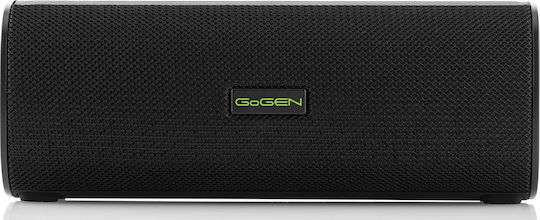 GoGEN Waterproof Bluetooth Speaker 10W with Battery Life up to 22 hours Black BS280B