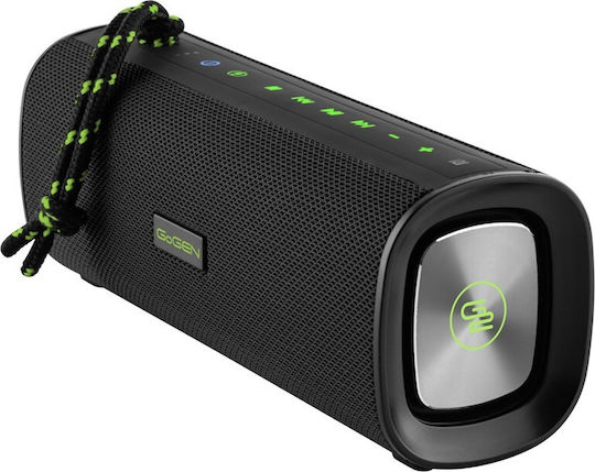 GoGEN Waterproof Bluetooth Speaker 10W with Battery Life up to 22 hours Black BS280B