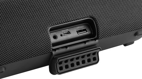 GoGEN Waterproof Bluetooth Speaker 10W with Battery Life up to 22 hours Black BS280B