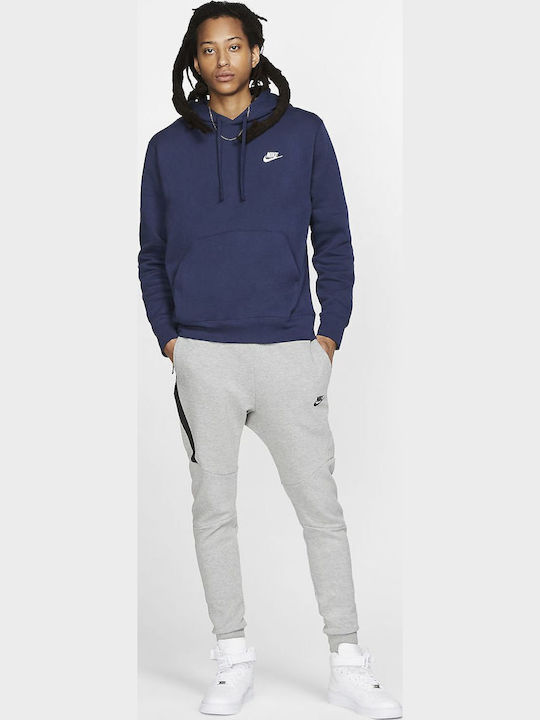 Club Φούτερ με Κουκούλα Midnight Navy