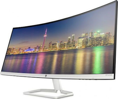 HP 34f 34" Ultrawide QHD 3440x1440 IPS Curved Monitor with 5ms GTG Response Time