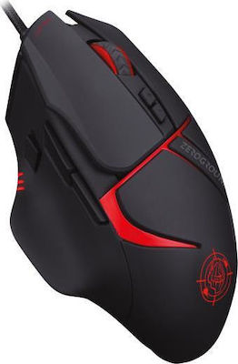 Zeroground Hattori 3.0 Gaming Gaming Maus 3200 DPI Schwarz