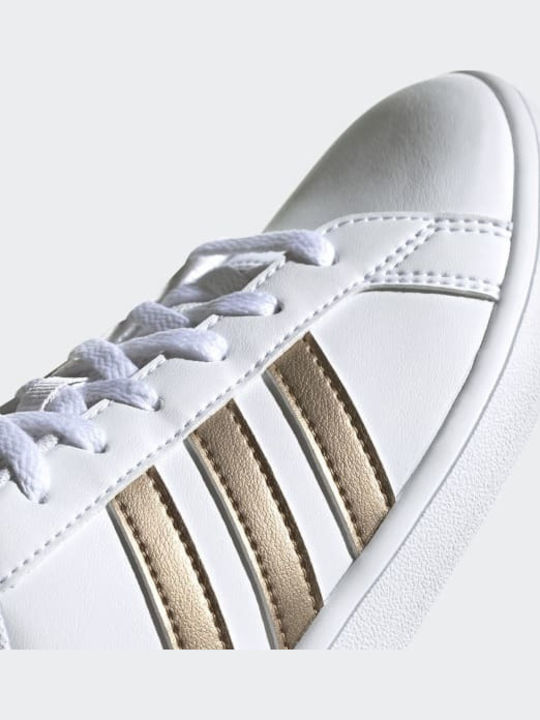 GRAND COURT Παιδικά Sneakers Cloud White / Copper Met. / Light Granite