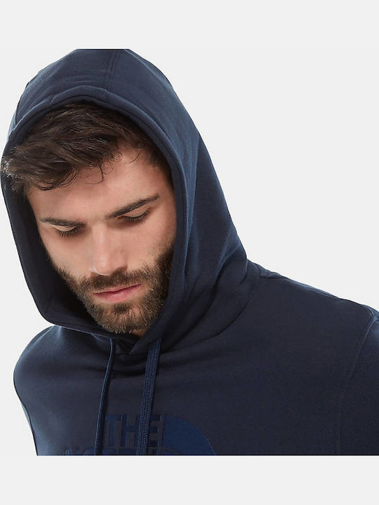 Drew Peak Sweatshirt with Hood Navy Blue