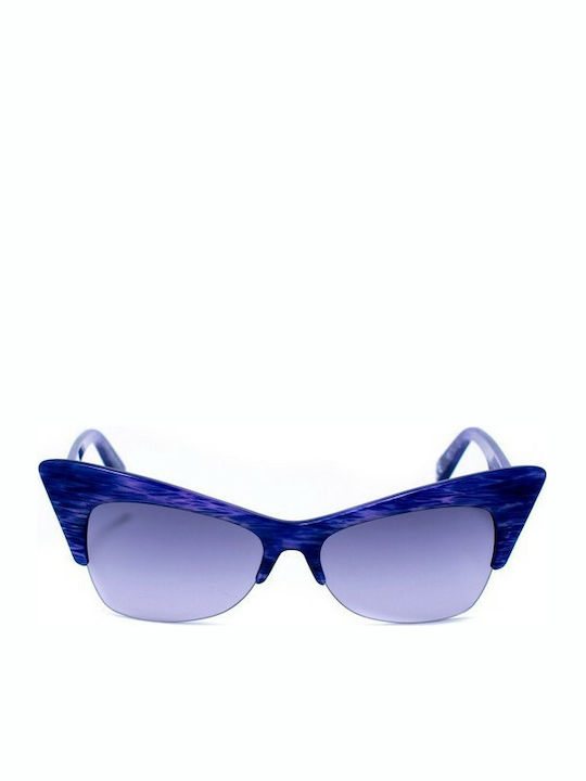 Italia Independent I-Plastik Women's Sunglasses with Purple Frame 0908.BH2.017