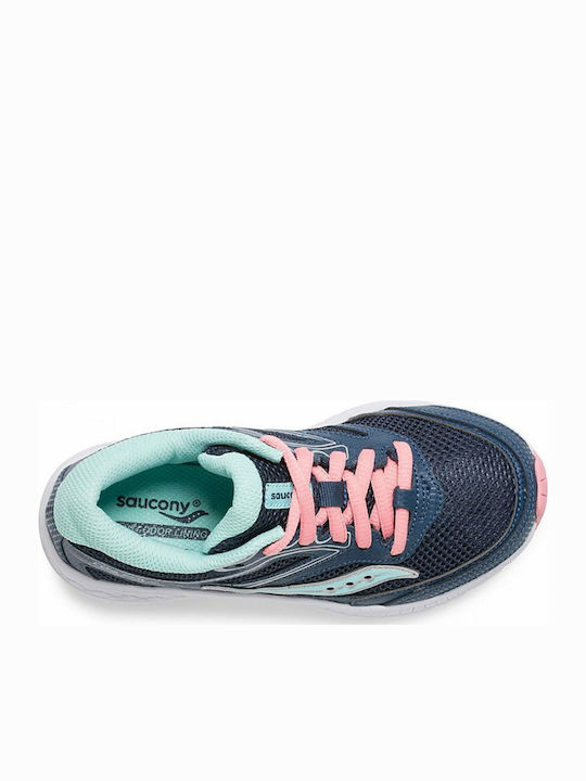 Cohesion Kids Sports Shoes Running with Laces Blue