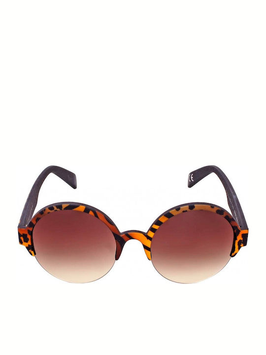 Italia Independent I-Plastik Sunglasses with Mixed Frame