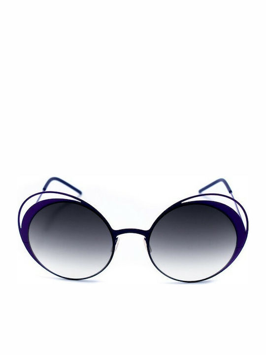 Italia Independent I-Thin Metal Women's Sunglasses with Purple Metal Frame 0220.017.018