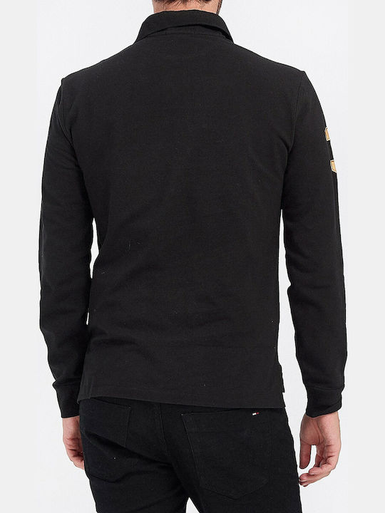 Ralph Lauren Men's Long Sleeve Blouse Polo Black