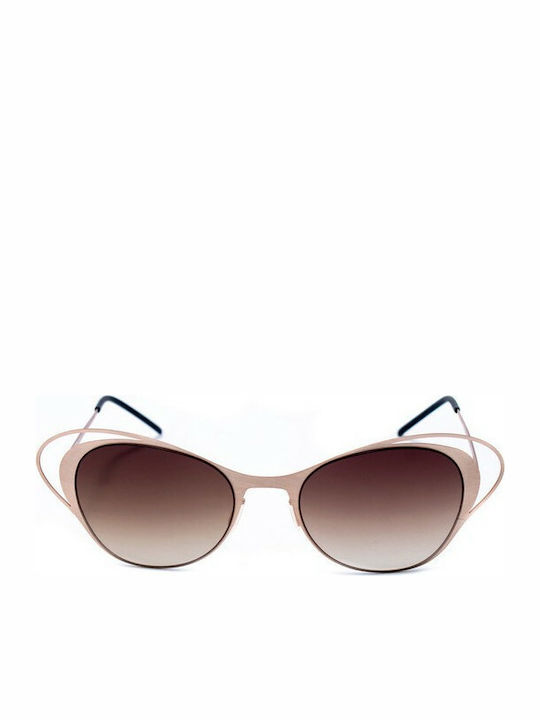 Italia Independent I-Metal Women's Sunglasses with Pink Metal Frame 0219.121.000