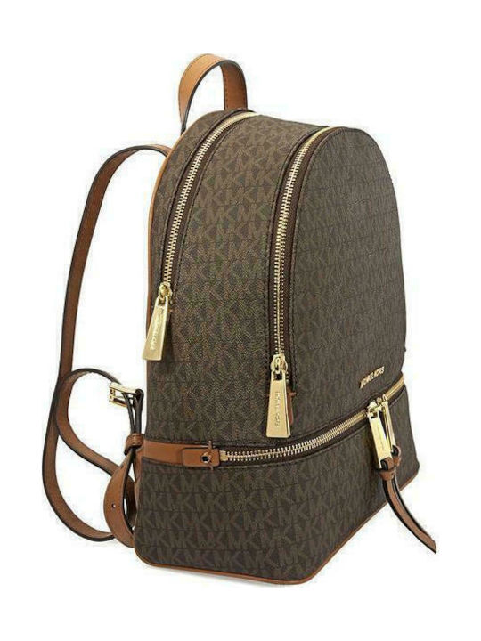 Rhea Leather Women's Bag Backpack Brown