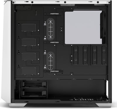 Phanteks Eclipse P400S Tempered Glass Gaming Midi Tower Κουτί Υπολογιστή με Πλαϊνό Παράθυρο και RGB Φωτισμό Λευκό