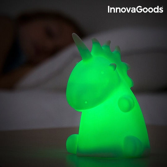InnovaGoods Led Kids Decorative Lamp Unicorn with Color Changes White