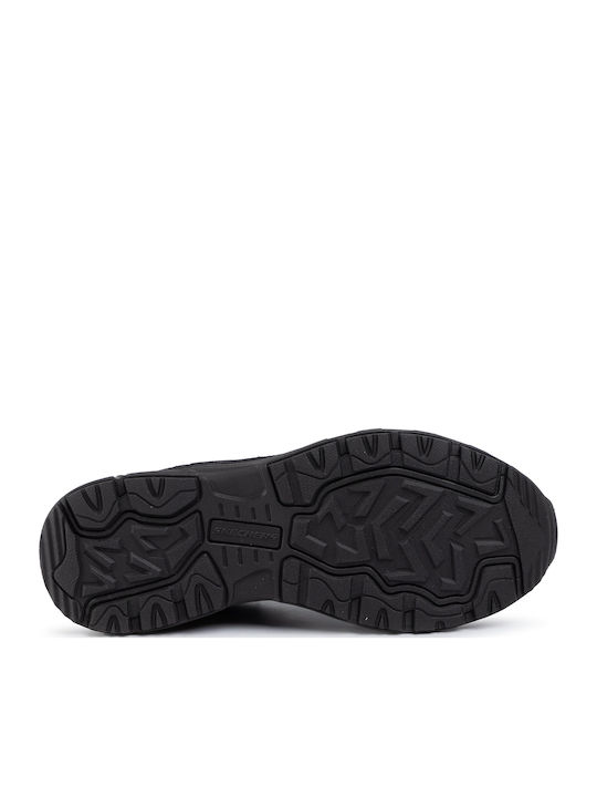 Skechers Memory Foam Ανδρικά Ορειβατικά Παπούτσια Μαύρα