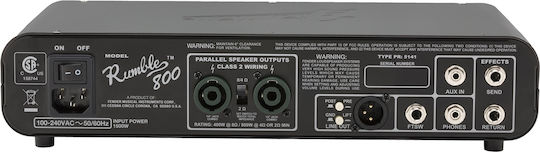 Fender Rumble 800 HD Cap Bas electric 800W Negru