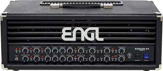 Engl Savage 60 Mark ΙΙ Λαμπάτη Κεφαλή Ηλεκτρικής Κιθάρας 60W Μαύρη