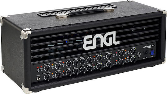 Engl Savage 60 Mark ΙΙ Λαμπάτη Κεφαλή Ηλεκτρικής Κιθάρας 60W Μαύρη