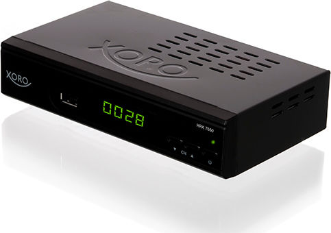 Xoro HRK 7660 Ψηφιακός Δέκτης Mpeg-4 HD (720p) με Λειτουργία PVR (Εγγραφή σε USB) Σύνδεσεις SCART / HDMI / USB