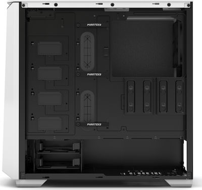 Phanteks Eclipse P400S Gaming Midi Tower Κουτί Υπολογιστή με RGB Φωτισμό Λευκό