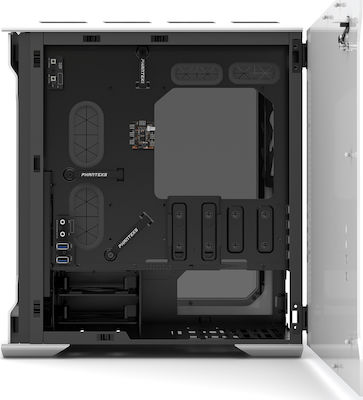 Phanteks Enthoo Evolv mATX Midi Tower Κουτί Υπολογιστή με Πλαϊνό Παράθυρο Λευκό