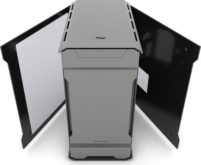 Phanteks Enthoo Evolv mATX Tempered Glass Gaming Mikro-Turm Computergehäuse mit RGB-Beleuchtung Gray