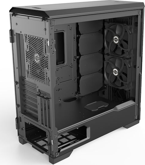 Phanteks Eclipse P600S Gaming Midi Tower Κουτί Υπολογιστή με Πλαϊνό Παράθυρο Μαύρο
