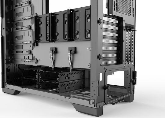Phanteks Eclipse P600S Gaming Midi Tower Computer Case with Window Panel Gray