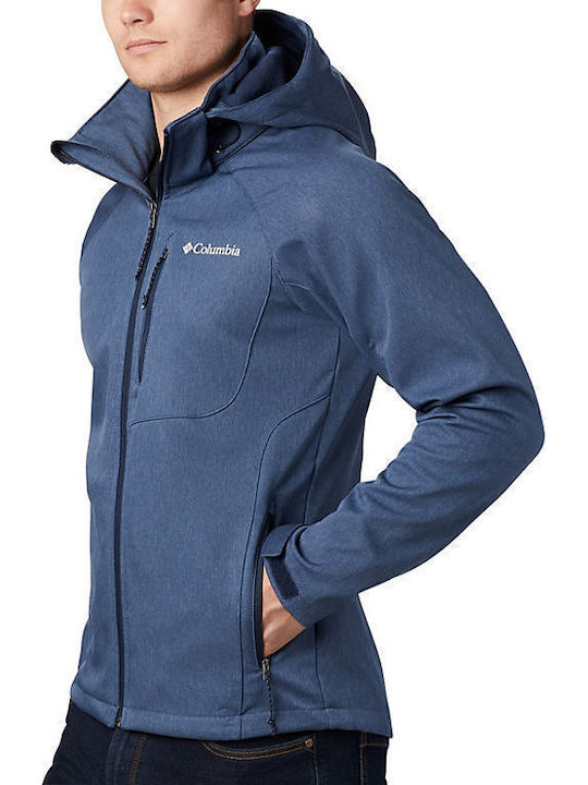 Cascade Ridge II Winter Jacke Softshell Wasserdicht und Winddicht Marineblau