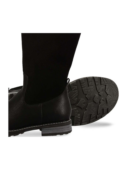 Anatomic Synthetic Leather Riding Boots Black