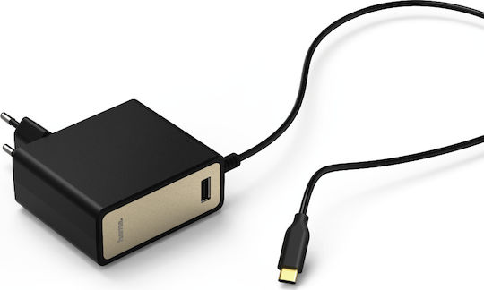 HAMA USB-C Universal Laptop Charger 60W with Power Adapter