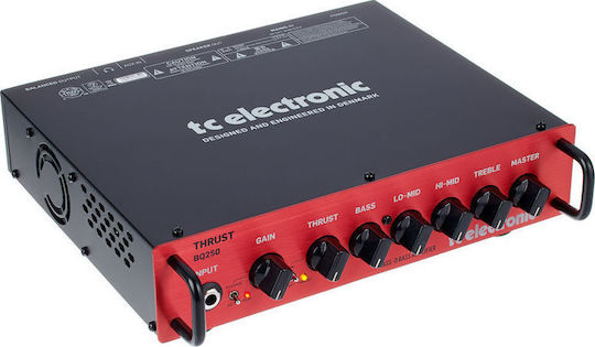 TC Electronic BQ250 Head for Electric Bass 250W Red