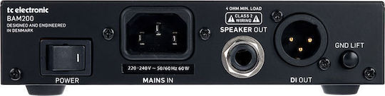 TC Electronic BAM200 Kopf für E-Bass 200W Schwarz