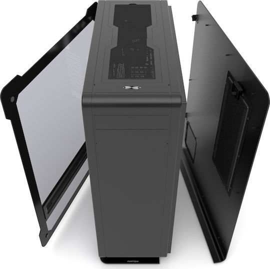 Phanteks Enthoo Elite Gaming Full Tower Κουτί Υπολογιστή με Πλαϊνό Παράθυρο και RGB Φωτισμό Μαύρο