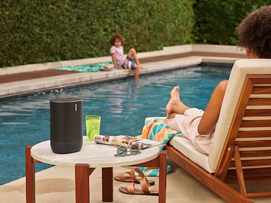 Sonos Move Bluetooth Speaker 2W with Radio and Battery Life up to 10 hours Black