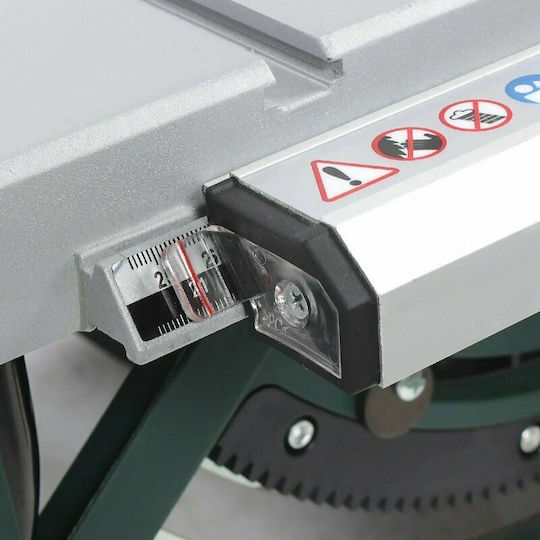 Metabo TS 216 Δισκοπρίονο Πάγκου με Ισχύ 1500W, Δίσκο Κοπής Διαμέτρου 216mm & Ταχύτητα Κοπής 5000rpm