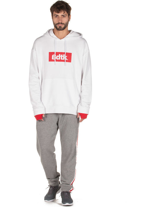 Sweatshirt mit Kapuze Weiß