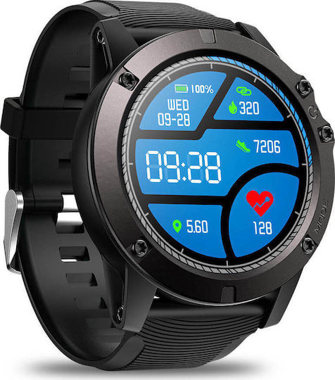 Zeblaze Vibe 3 Pro Smartwatch with Heart Rate Monitor (Black)