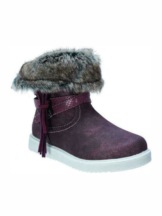 Xti Kids Boots with Zipper Burgundy