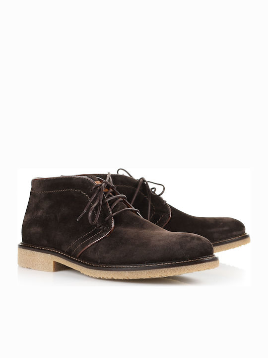 Kricket Men's Suede Boots Brown