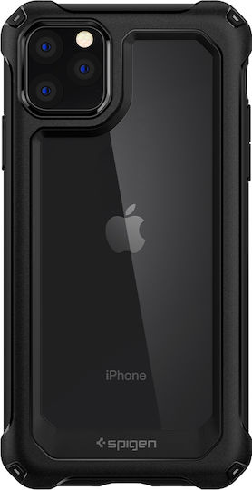 Spigen Gauntlet Back Cover Πλαστικό 1.2mm Ανθεκτικό Μαύρο (iPhone 11 Pro)