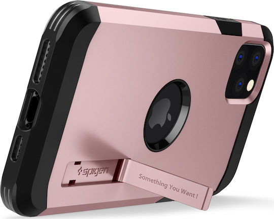 Spigen Tough Armor Synthetic Back Cover Durable Rose Gold (iPhone 11 Pro)